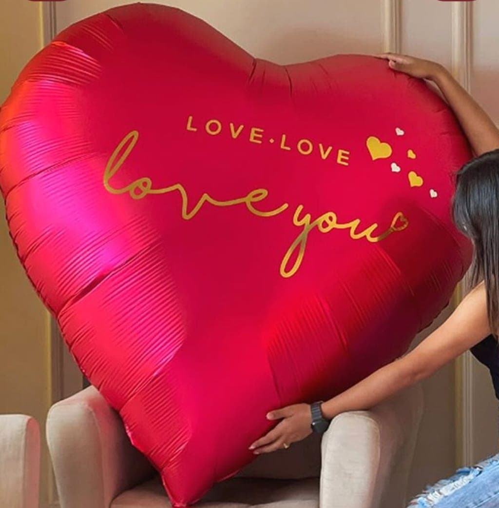 Jumbo Heart Foil Balloon