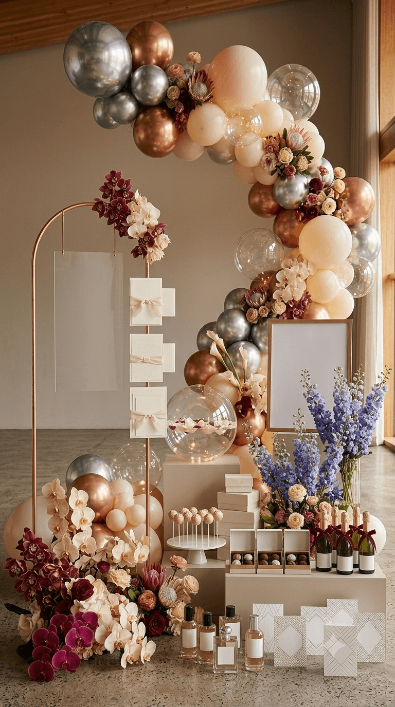 Sparkle Events decor setup