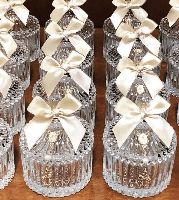 mini-Glass jewellery /candy box