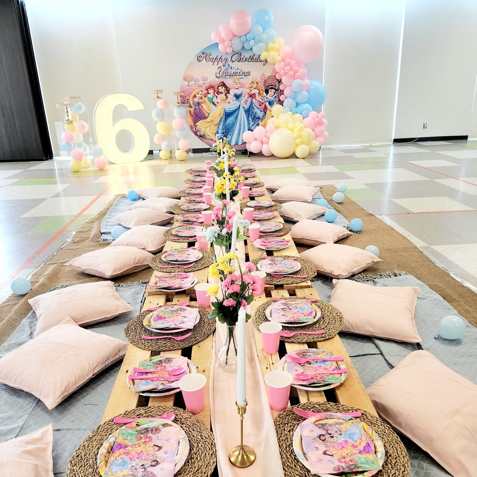 Themed Picnic Party Setup