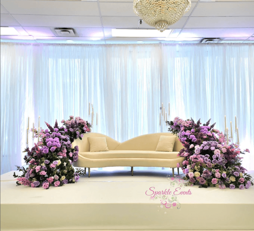 Draped Head-Table Backdrop