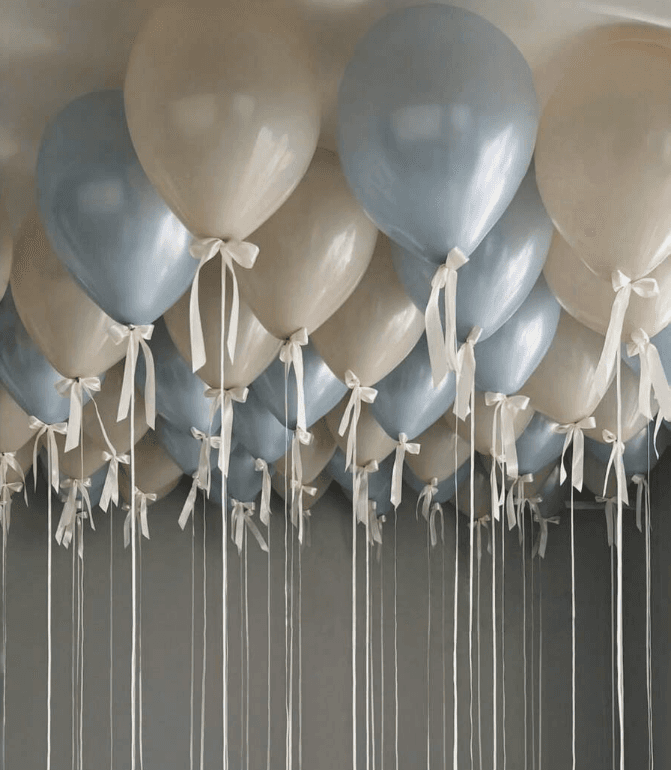 Ceiling Helium Balloons