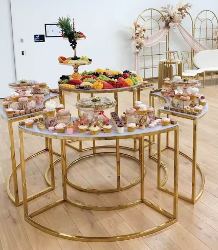 Dessert Food Round Table