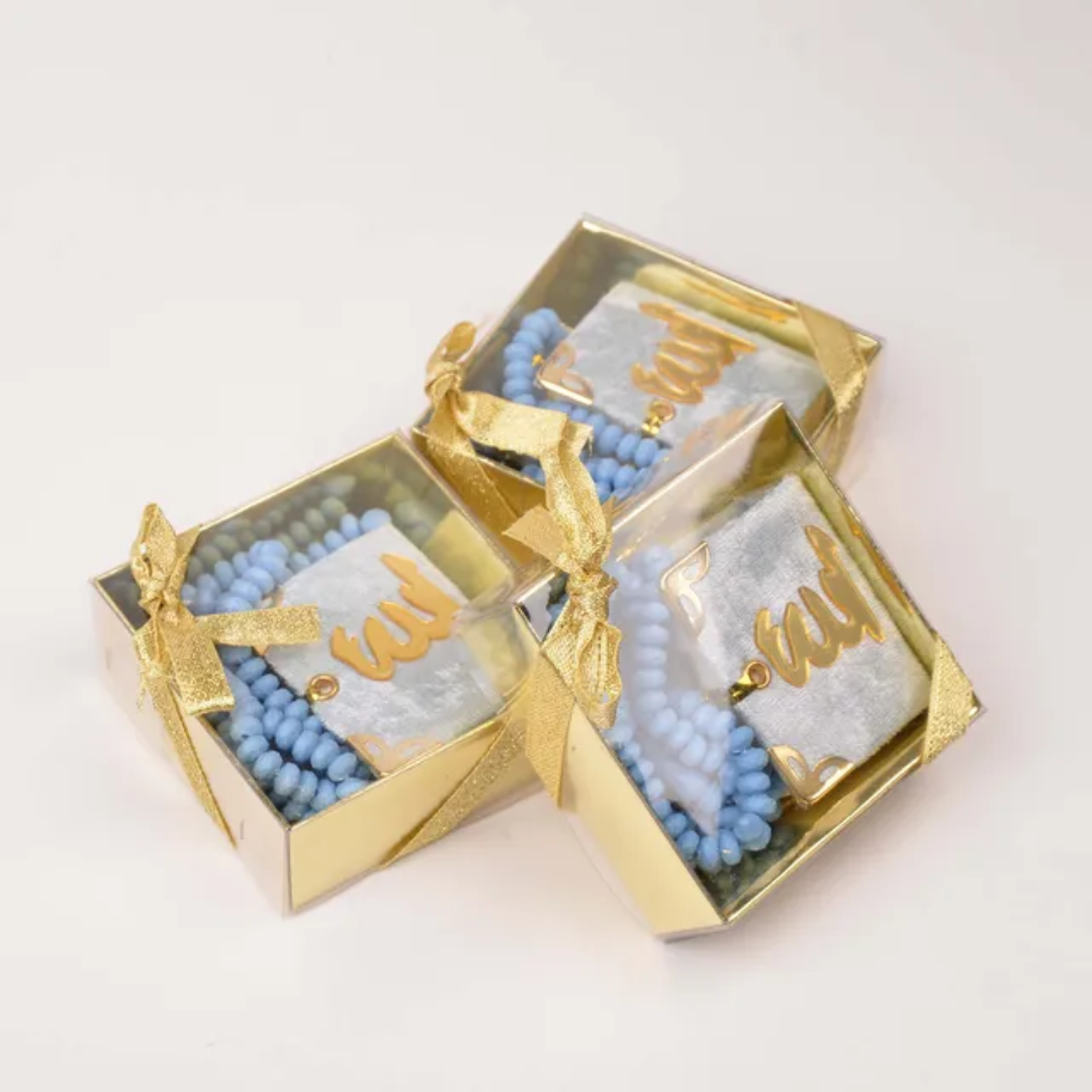 Mini Quran & Tasbeh Favour Set