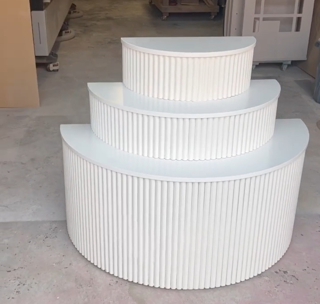 Three-tier dessert table rental in Ottawa